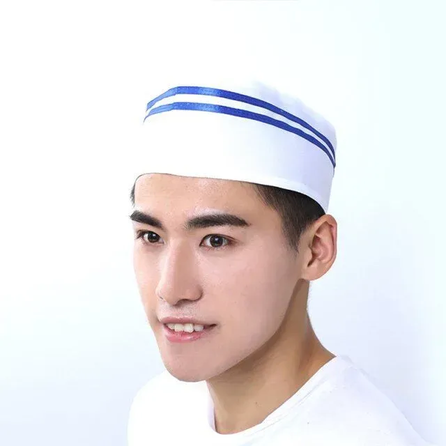 Japon style Hikaru chapeau de chef japonais coton