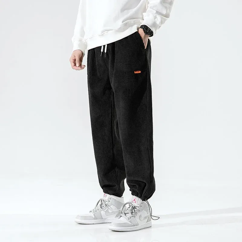 Japon style Miko pantalon velours côtelé confortable