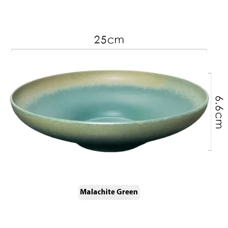 Japon style seiran bol assiette creuse en céramique