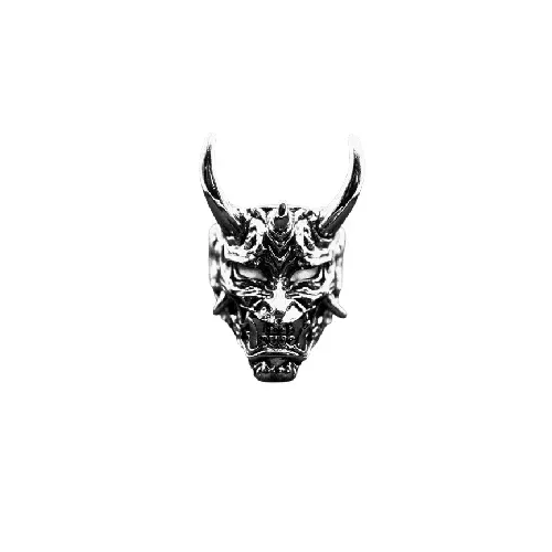 Japon style Demon bague japonaise motif yôkai