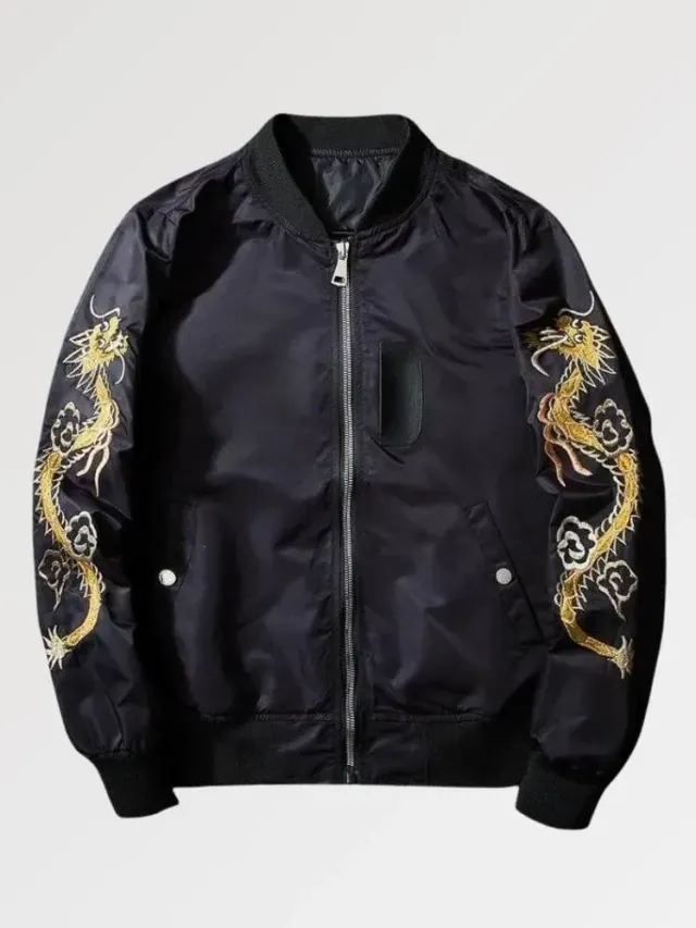 Japon Style Original Aviator Glory Bound Bomber coton