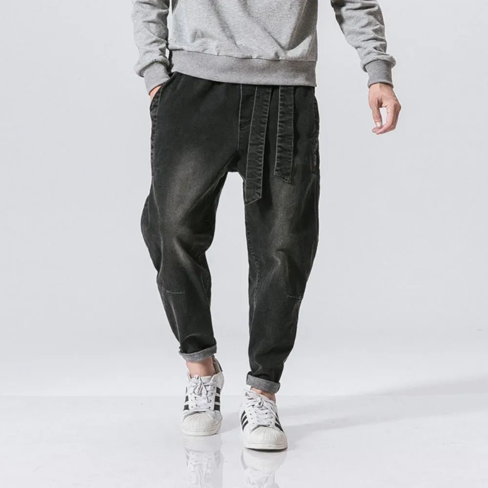 Japon style Yori pantalon denim confort coupe raffinée