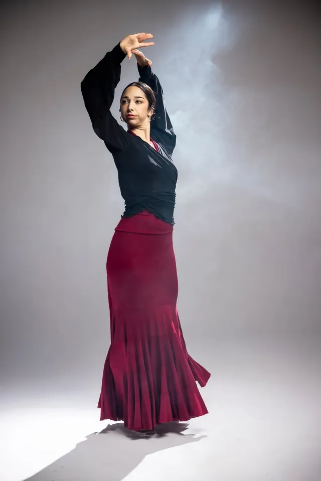 Viva la Feria Maule jupe flamenco volants