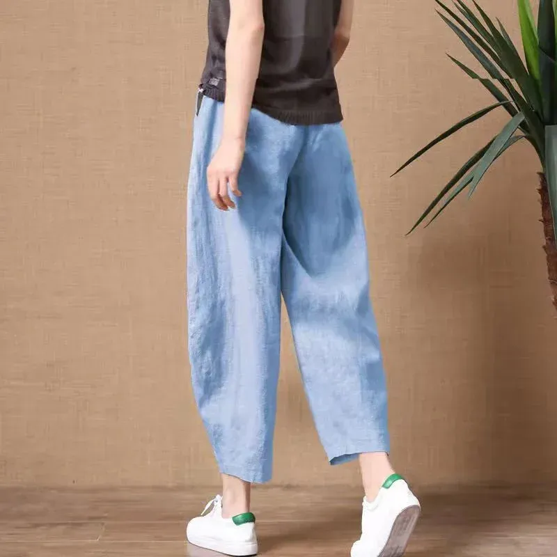 Japon style pantalon traditionnel japonais coupe large