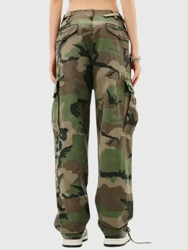 Japon style Toyoake pantalon cargo militaire