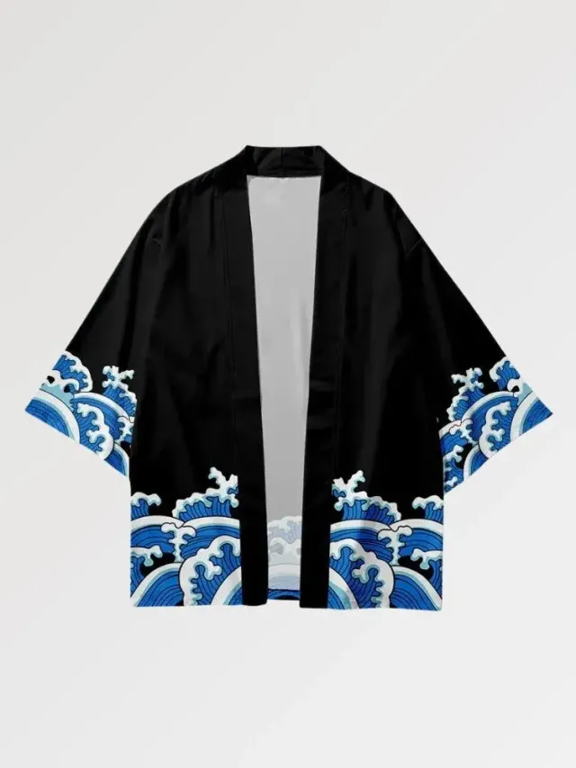Japon style ‘Mid Wave’ ensemble de kimono édition V 2.5