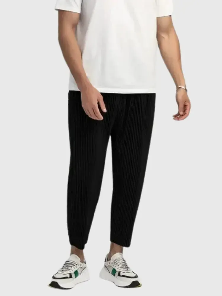 Japon style Pantalon Plissé Homme kotsha