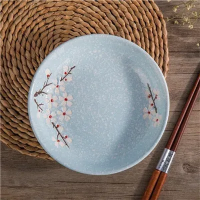 Japon Style Assiette Kawaii 18cm motifs enchanteurs