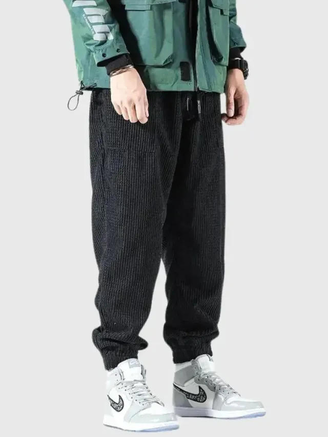 Japon style Pantalon Streetwear Vintage Dokina pantalon