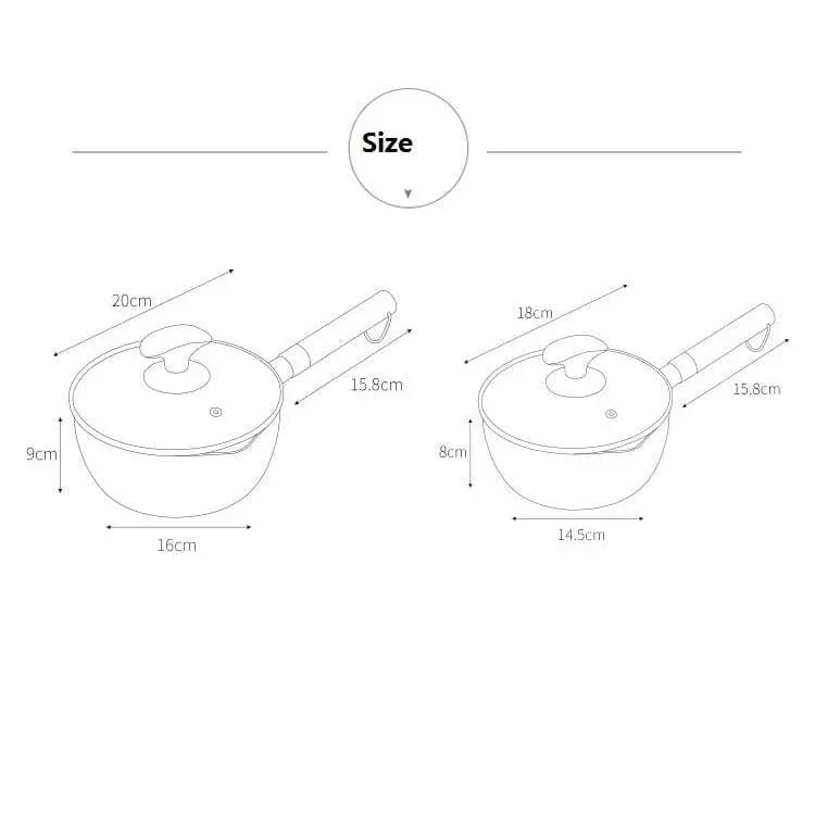 Japon style Shiribetsu casserole aluminium