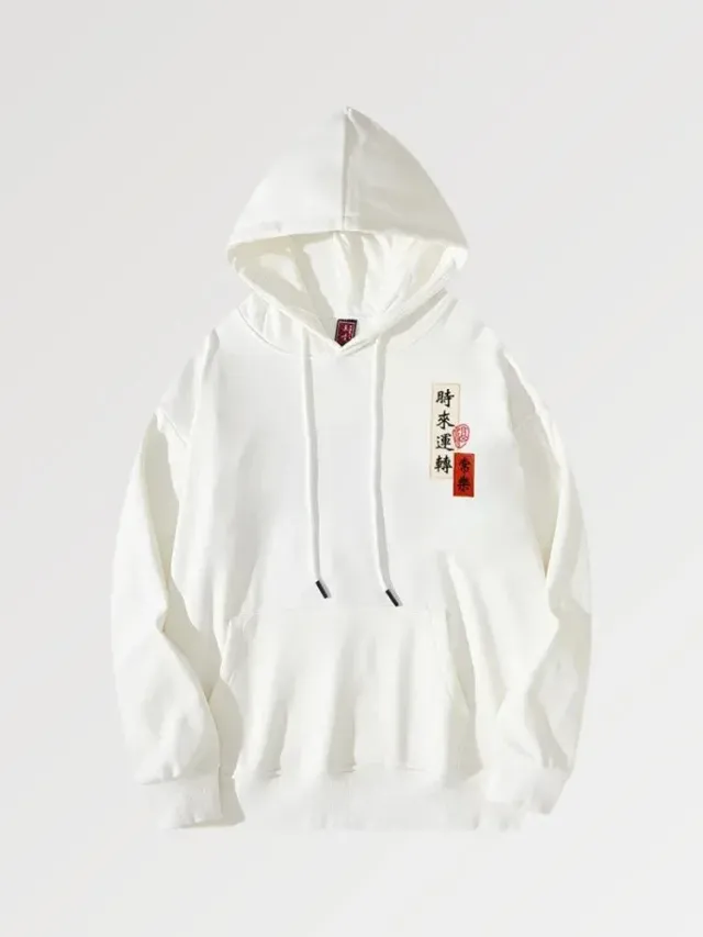 Japon style Sweat Japonais Brodé Aizuma sweat