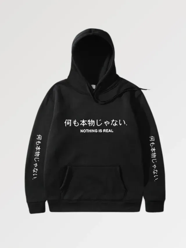 Japon style Sweat Real Master kanji urbain