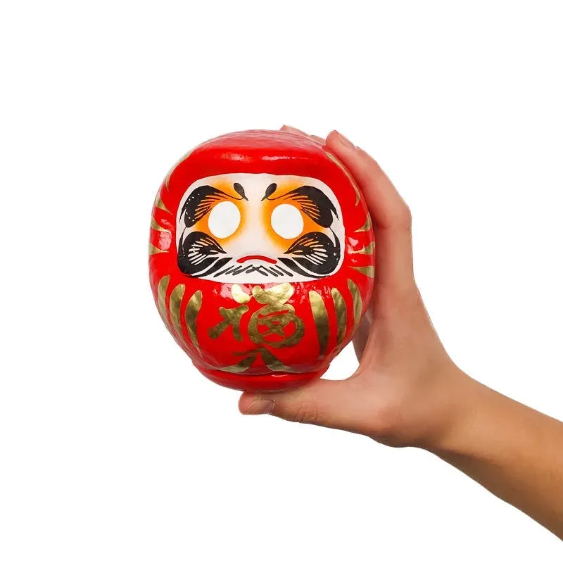 Japon style Lot 4 Daruma Japonais figurines porte-bonheur