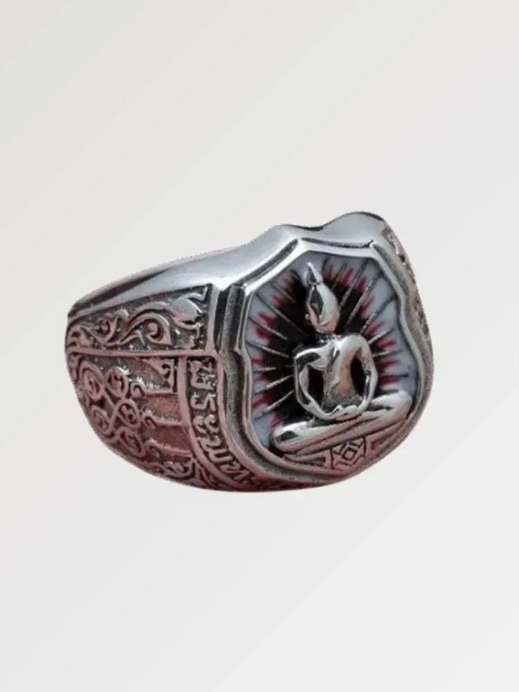 Japon style kainan bague bouddhiste zen