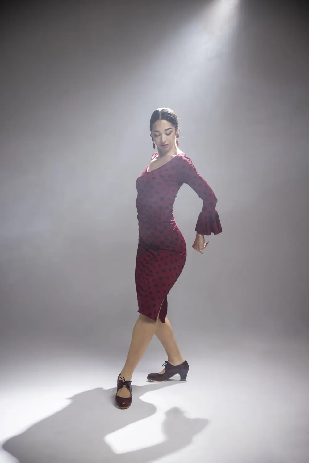 VIVA LA FERIA-MODA FLAMENCA Bangui jupe flamenco imprimée