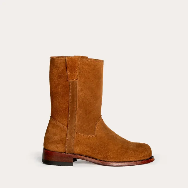 Mistral Gardian Indiennes demi-bottes femme cuir velours
