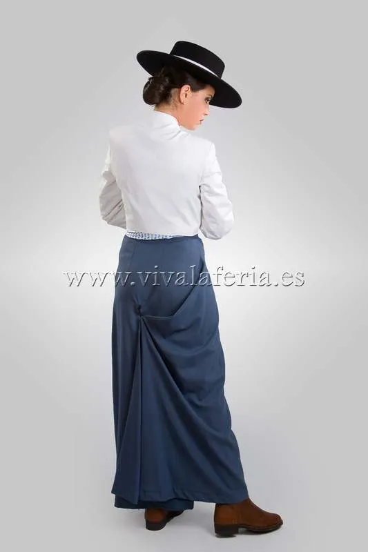 Viva La Feria Chaqueta Campera veste coton blanc