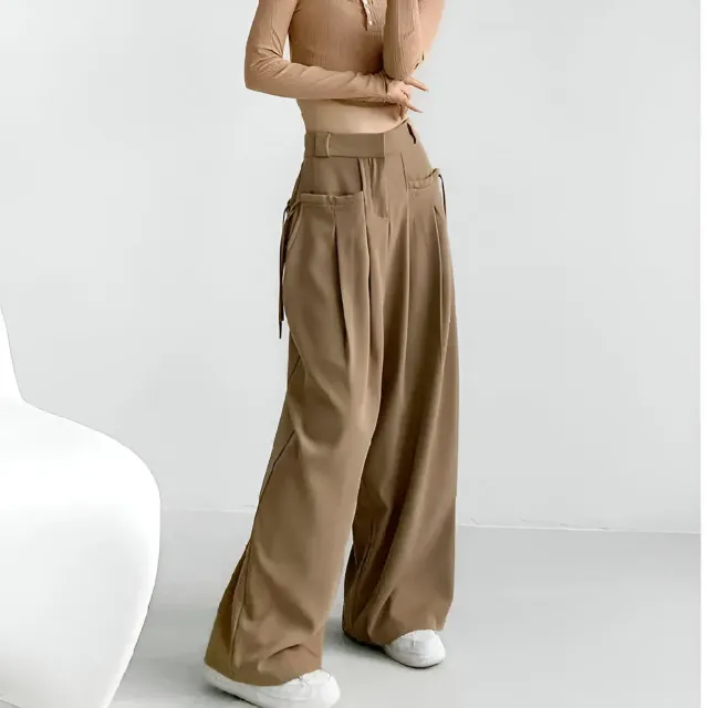 Japon style pantalon japonais femme coupe ample