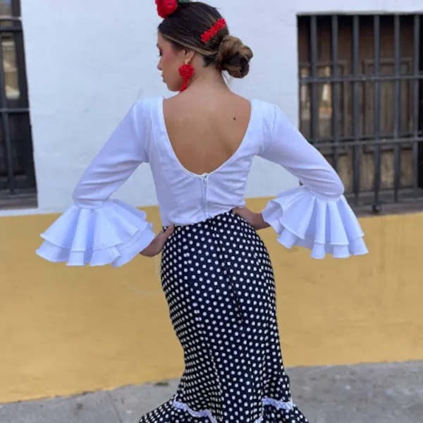VIVA LA FERIA Alcalá blouse flamenca femme