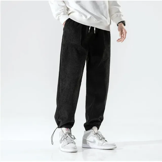 Japon style Miko pantalon velours côtelé confortable