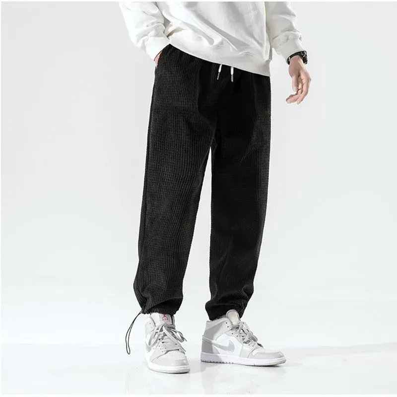 Japon style Miko pantalon velours côtelé confortable