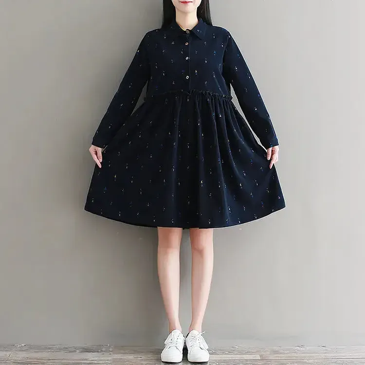 Japon Style Mijikai Robe Japonaise Courte à Motifs