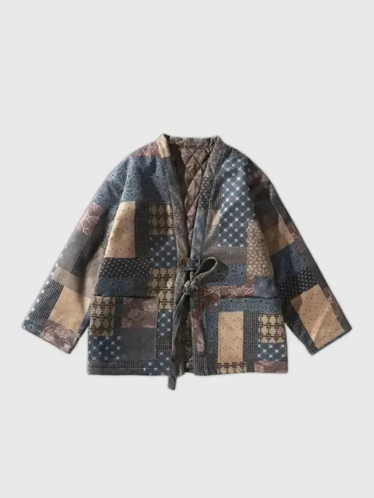 Japon style Hanten Au Style Vintage hanten coupe ample