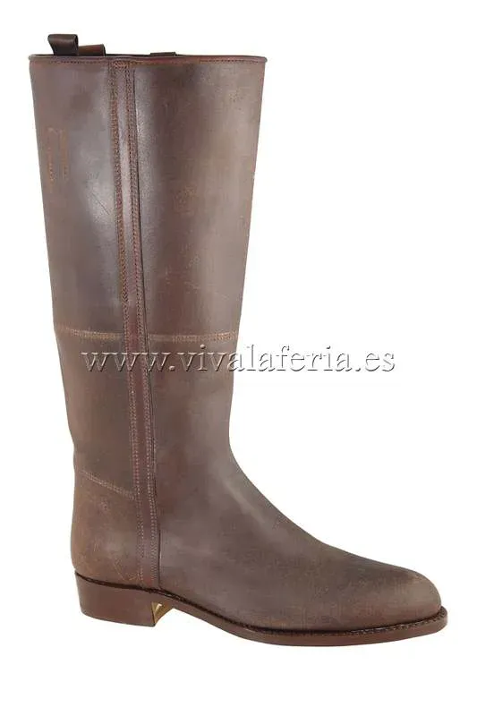 Viva La Feria BOTO MODELO 101-02 botte rociera cuir suédé