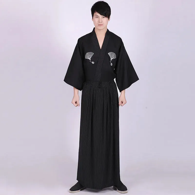 Esprit du Japon Kimono Samouraï Homme ensemble 2 pièces