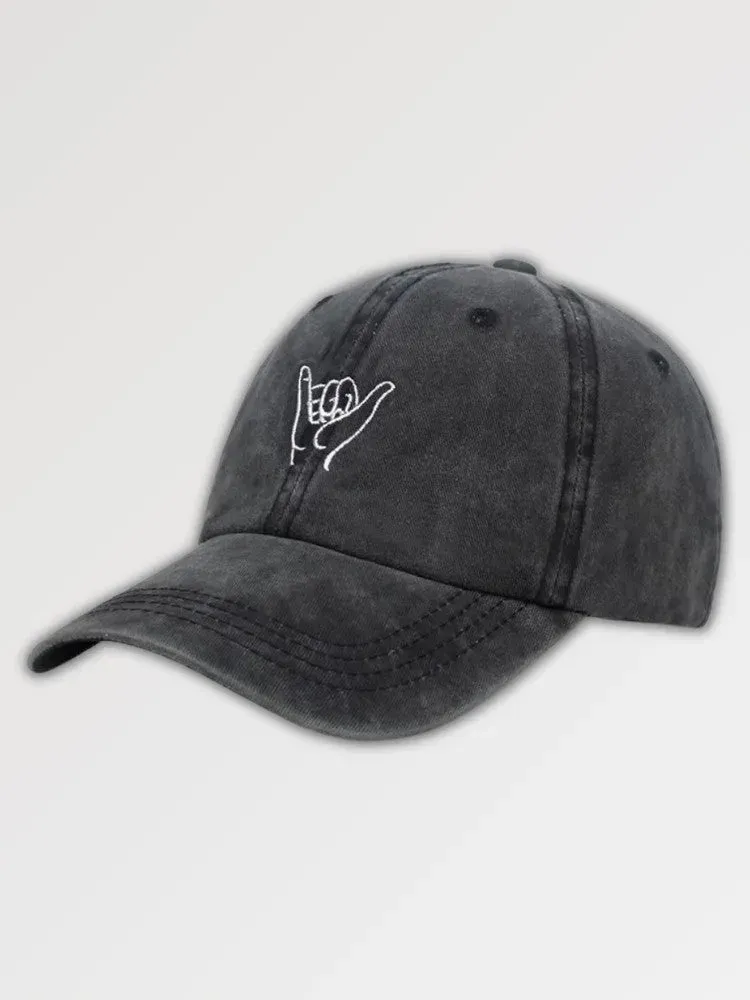 Japon style pleasure casquette unisexe brodée