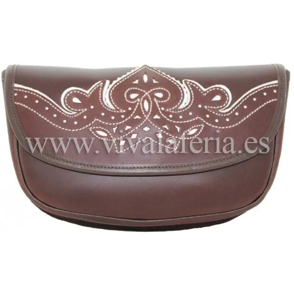 Viva La Feria sac rociero cuir bandoulière