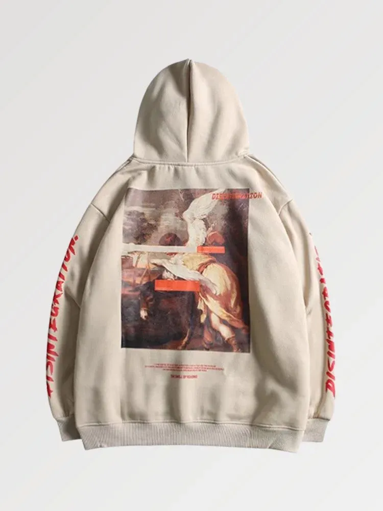 Japon style Akuma hoodie japonais streetwear