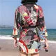 Esprit du Japon Haori léger femme motifs japonais