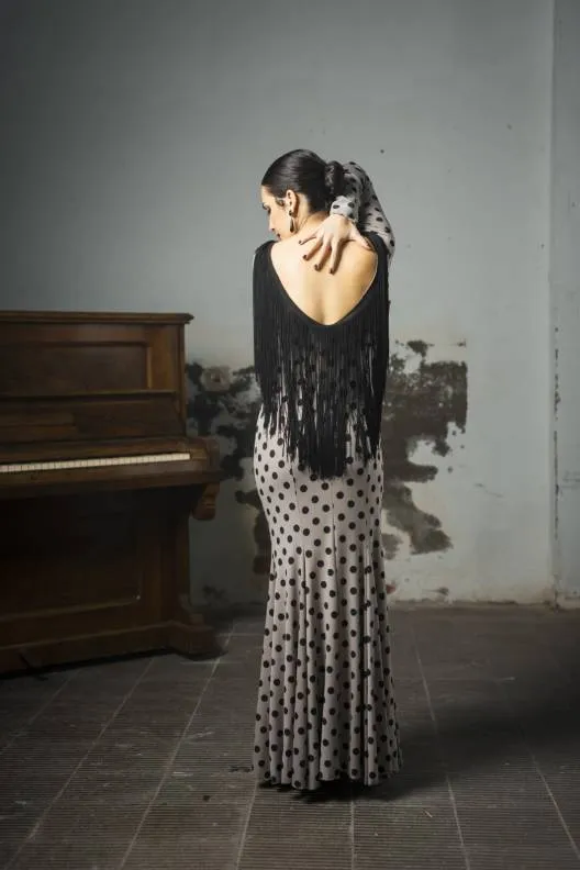 Viva La Feria Lei robe danse flamenco imprimee