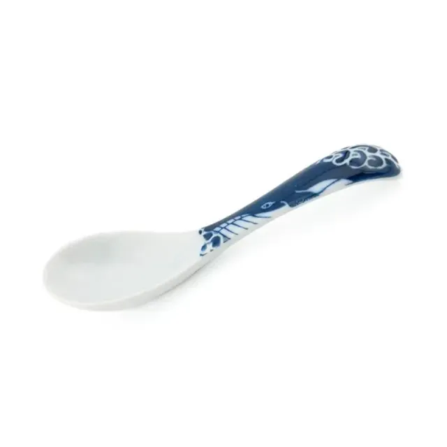 Japon style Baleine cuillère à soupe japonaise porcelaine