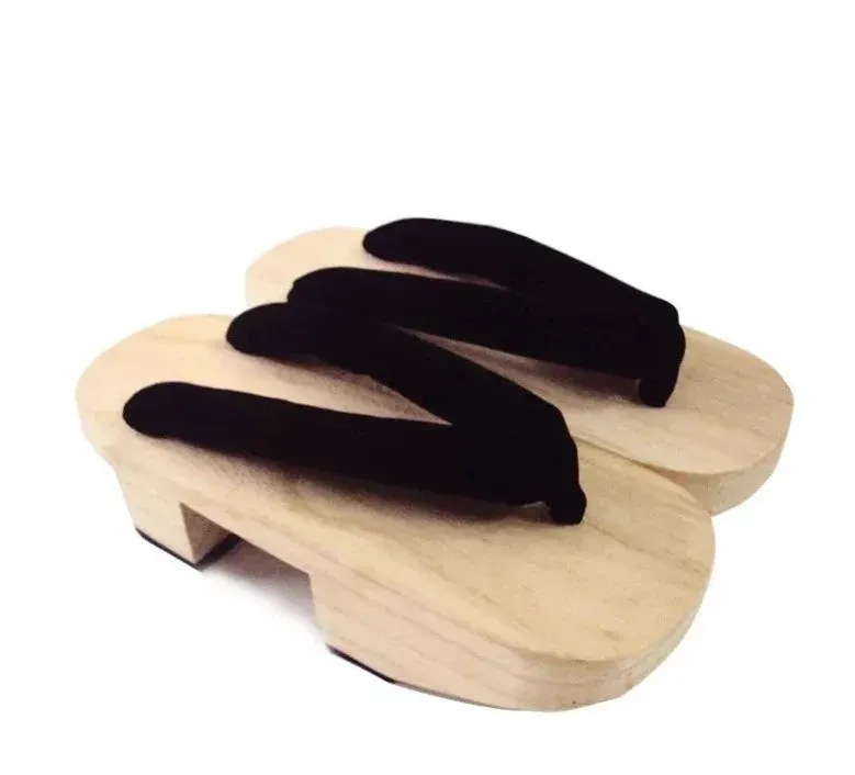 Japon style Geta japonaise sandales bois artisanales