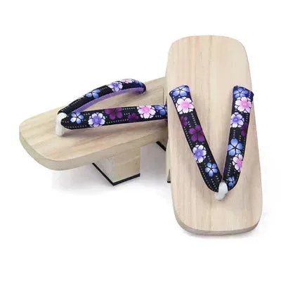 Japon style geta chaussures japonaises bois