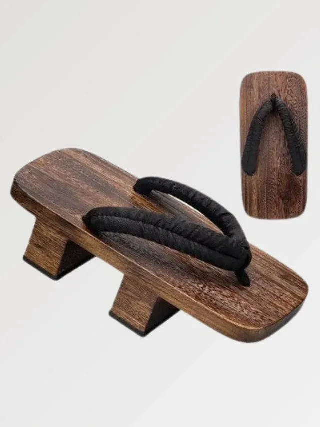 Japon style Geta Japonaise Toyohashi sandales traditionnelles