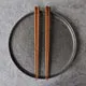 Esprit du Japon baguettes japonaises sculptées bois 23,5 cm