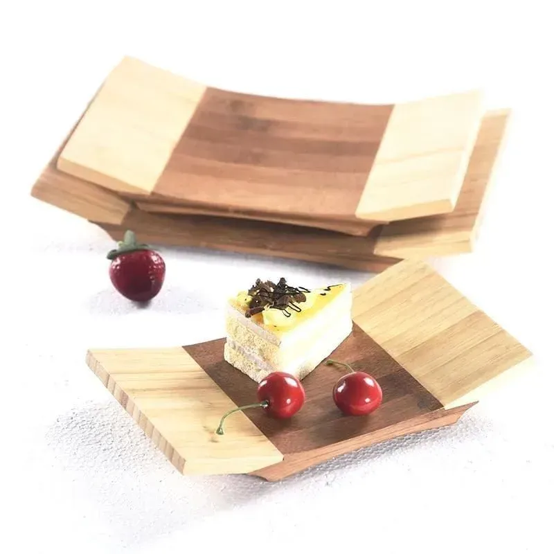 Japon style Plate Sendai plateau bambou