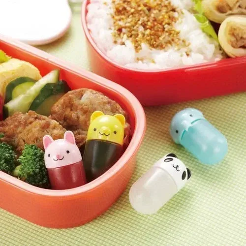 Japon style Kawaii minibouteilles sauce animaux