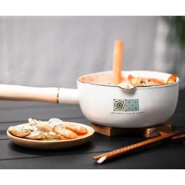 Japon style Abashiri casserole aluminium martelé