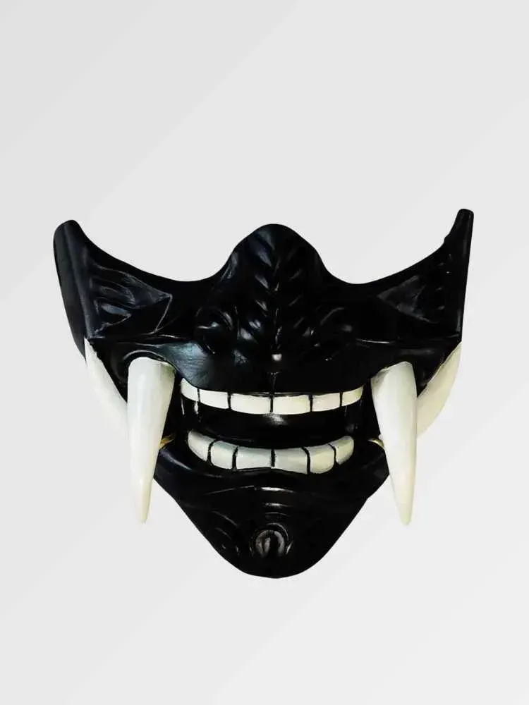 Japon style demi masque Amanojaku Kabuki