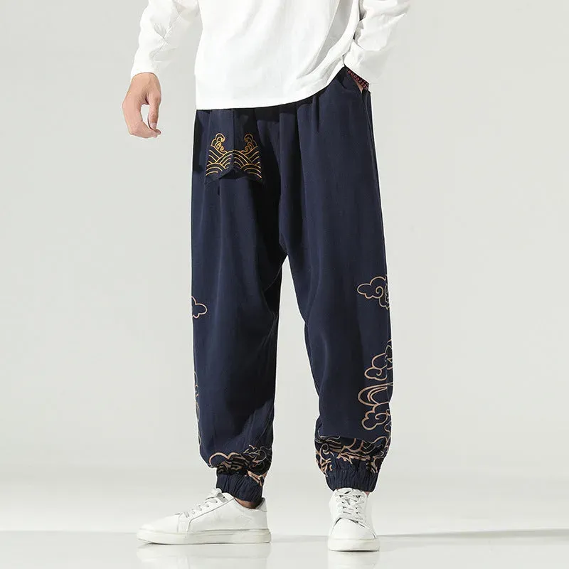 Japon style Ai pantalon harem japonais