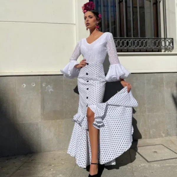 VIVA LA FERIA Cádiz jupe flamenca