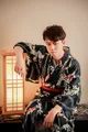 Esprit du Japon Kimono Homme Carpe Koï