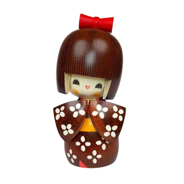 Japon style Poupée Kokeshi Kosode poupée artisanale