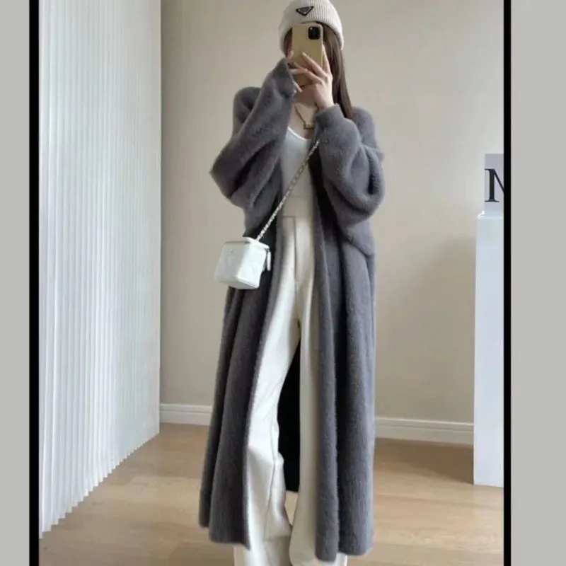 Esprit du Japon Cardigan long kimono maille douillette