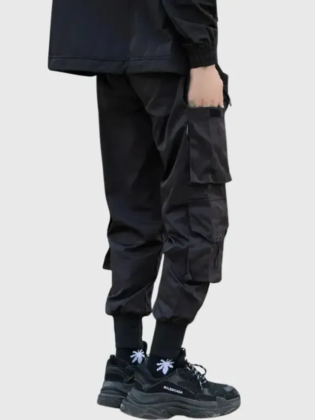 Japon style Yino pantalon cargo homme streetwear