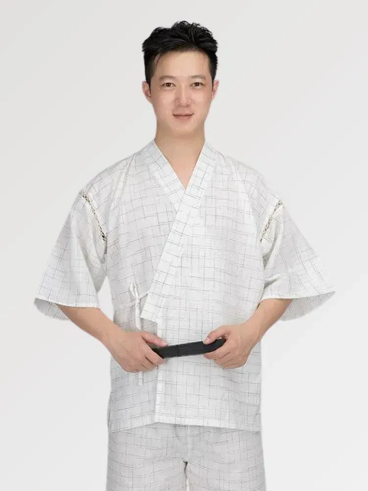 Japon style Samura Set jinbei homme coton